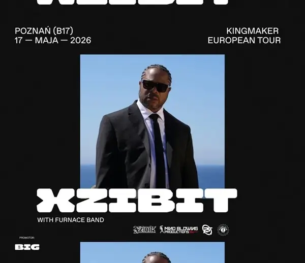 Xzibit - Poznań - 17.05.2026 - plakat