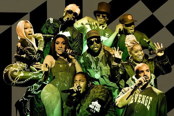The 200 Greatest Hip-Hop Albums of All Time – 200 najlepszych rapowych albumów wg magazynu Rolling Stone - grafika