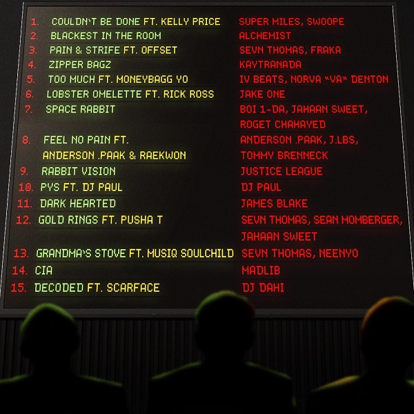 Freddie Gibbs -$oul $old $eparately - credits