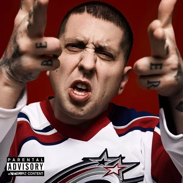 Białas - NEWCOMER - okładka - autor - Piotr Sikora