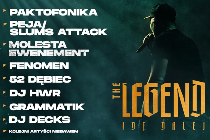THE LEGEND - IDĘ DALEJ - banner