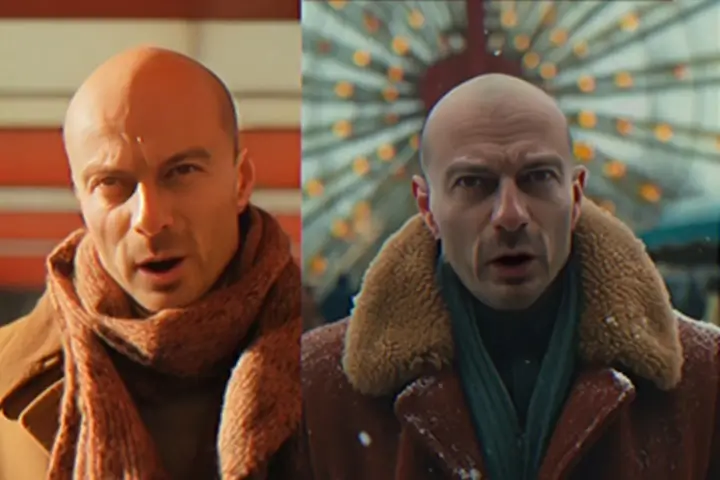 Emil Blef w klipie do utworu Butelki promującym album "Prawidłowości".