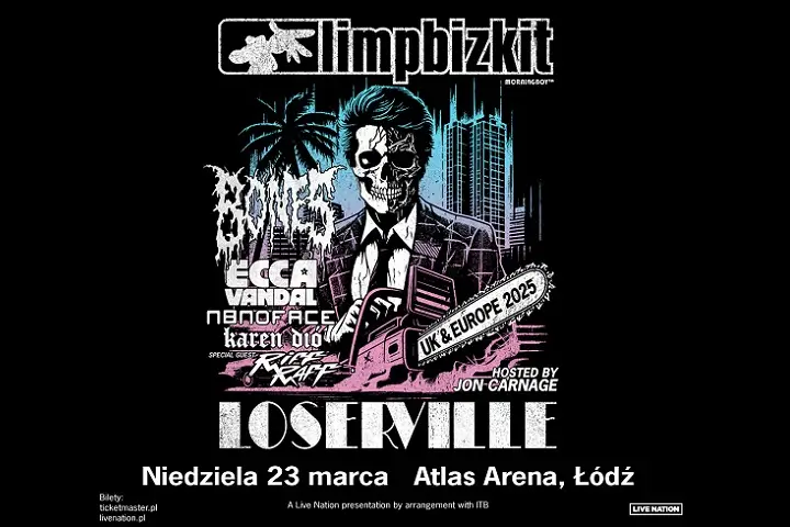 Limp Bizkit - Atlas Arena Łódź