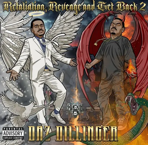 Daz Dillinger - Retaliation, Revenge and Get Back 2 - album cover art