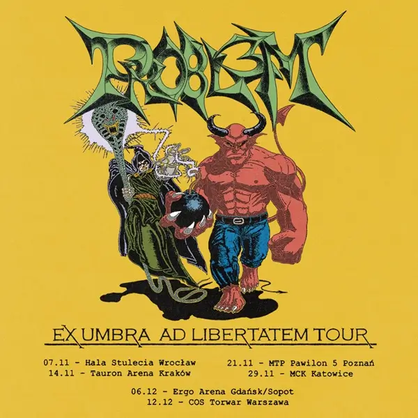 PRO8L3M - EX UMBRA AD LIBERTATEM TOUR - plakat