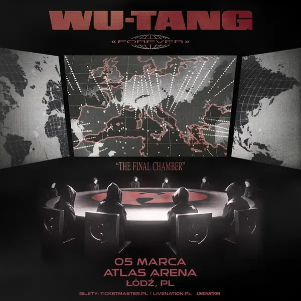 Wu-Tang Clan - Łódź - Polska - plakat