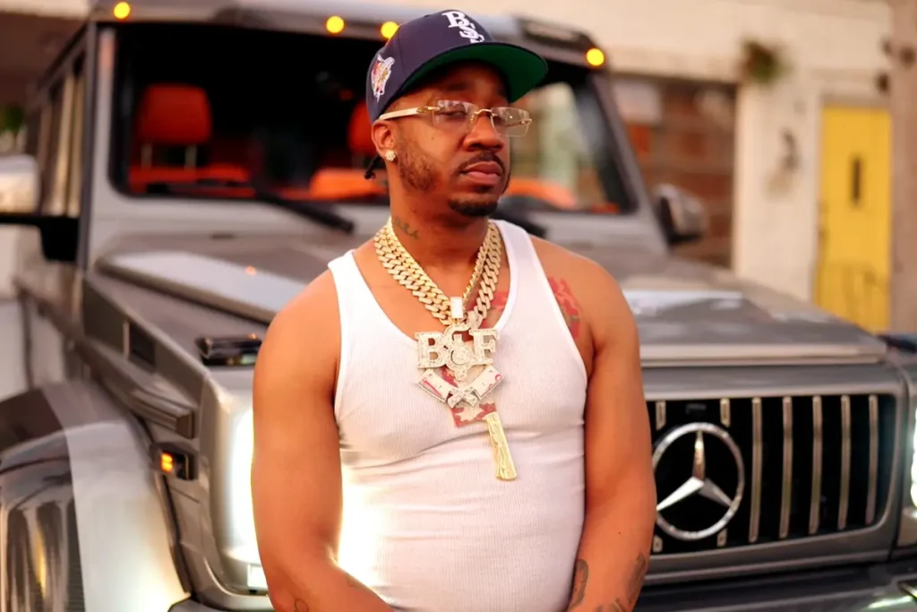 Benny the Butcher w klipie do utworu pt. iight iight