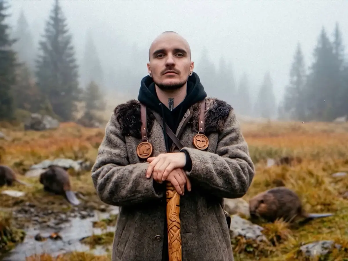 Bober w klipie do utworu pt. "K*RWA BOBER"