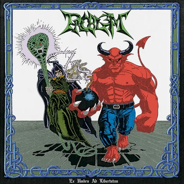 PRO8L3M, Ex umbra ad libertatem, okładka