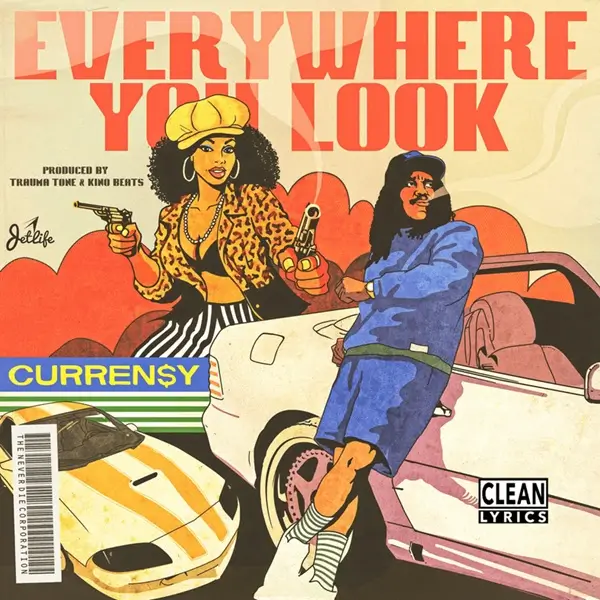 Curren$y - Everywhere You Look - album cover art