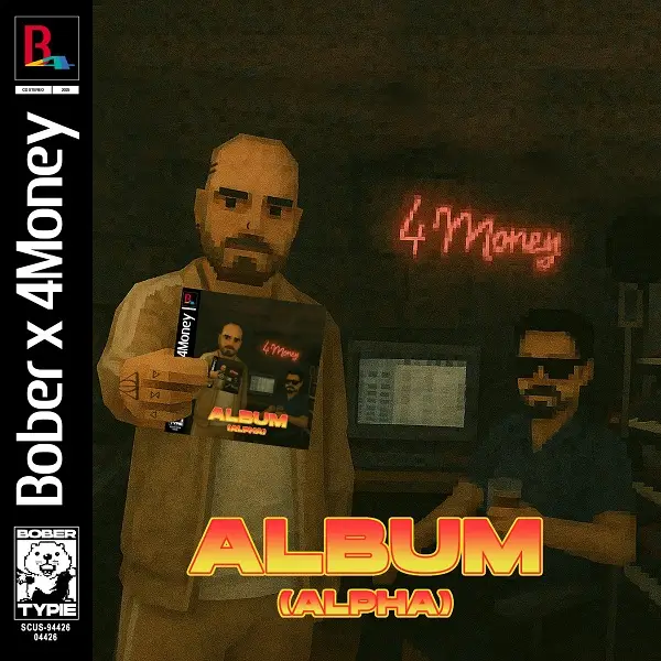 Bober x 4Money - ALPHA (demo) - okładka albumu