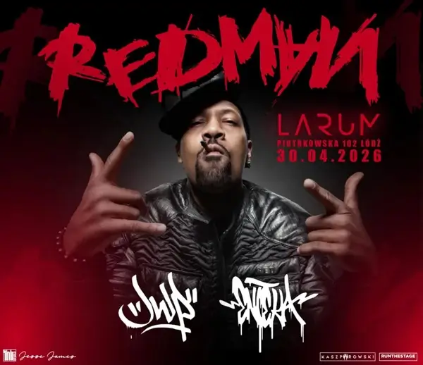 Redman - 30.04.26 - Łódź - Larum - plakat