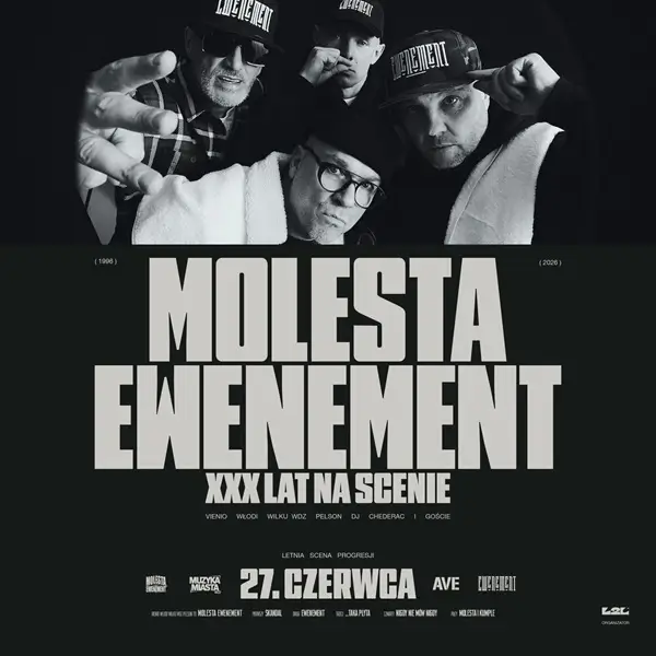 Molesta Ewenement - 30. urodziny - plakat