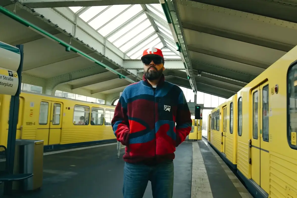 donGURALesko w klipie do utworu pt. Blaski i cienie rapu