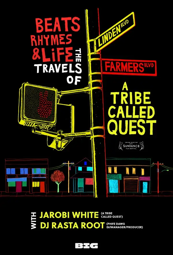 Beats, Rhymes & Life - The Travels of A Tribe Called Quest - pokazy filmu 2026 - plakat