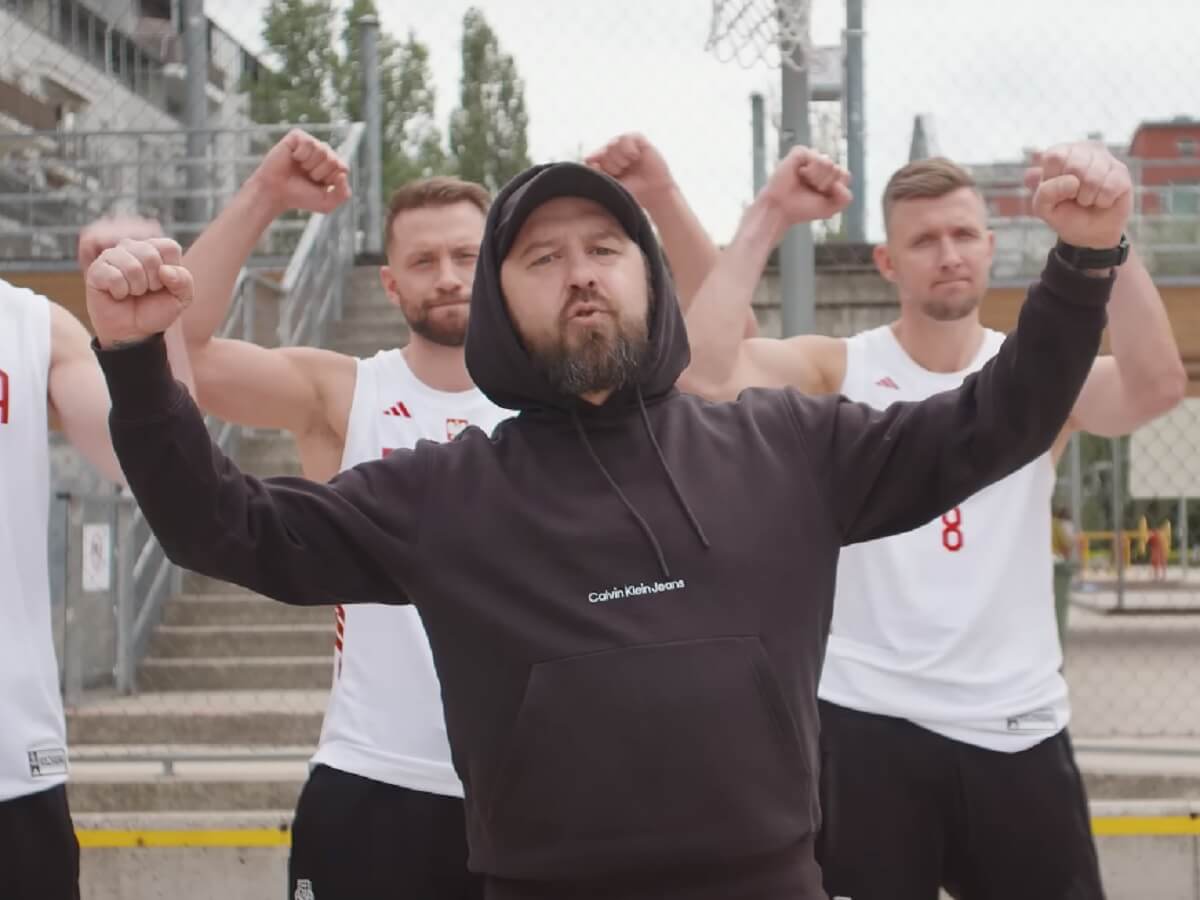 Raperzy dopingują kadrę Polski w koszykówce 3x3