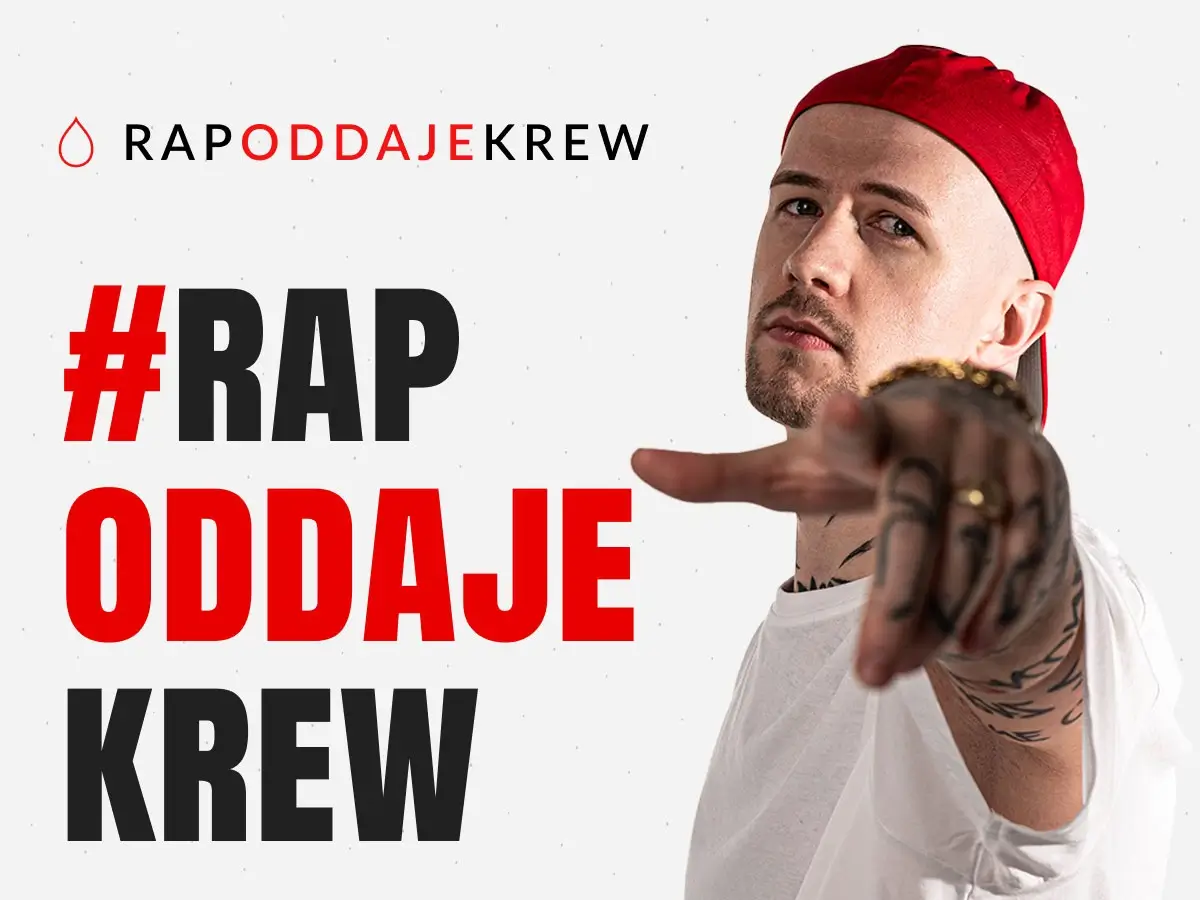 100 litrów krwi w 100 dni. Ruszyła akcja RapOddajeKrew
