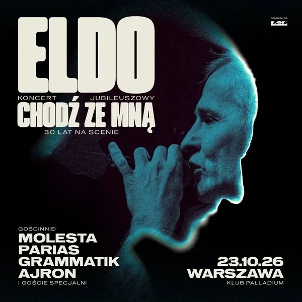 Eldo - Chodź ze mna - koncert jubileuszowy - plakat